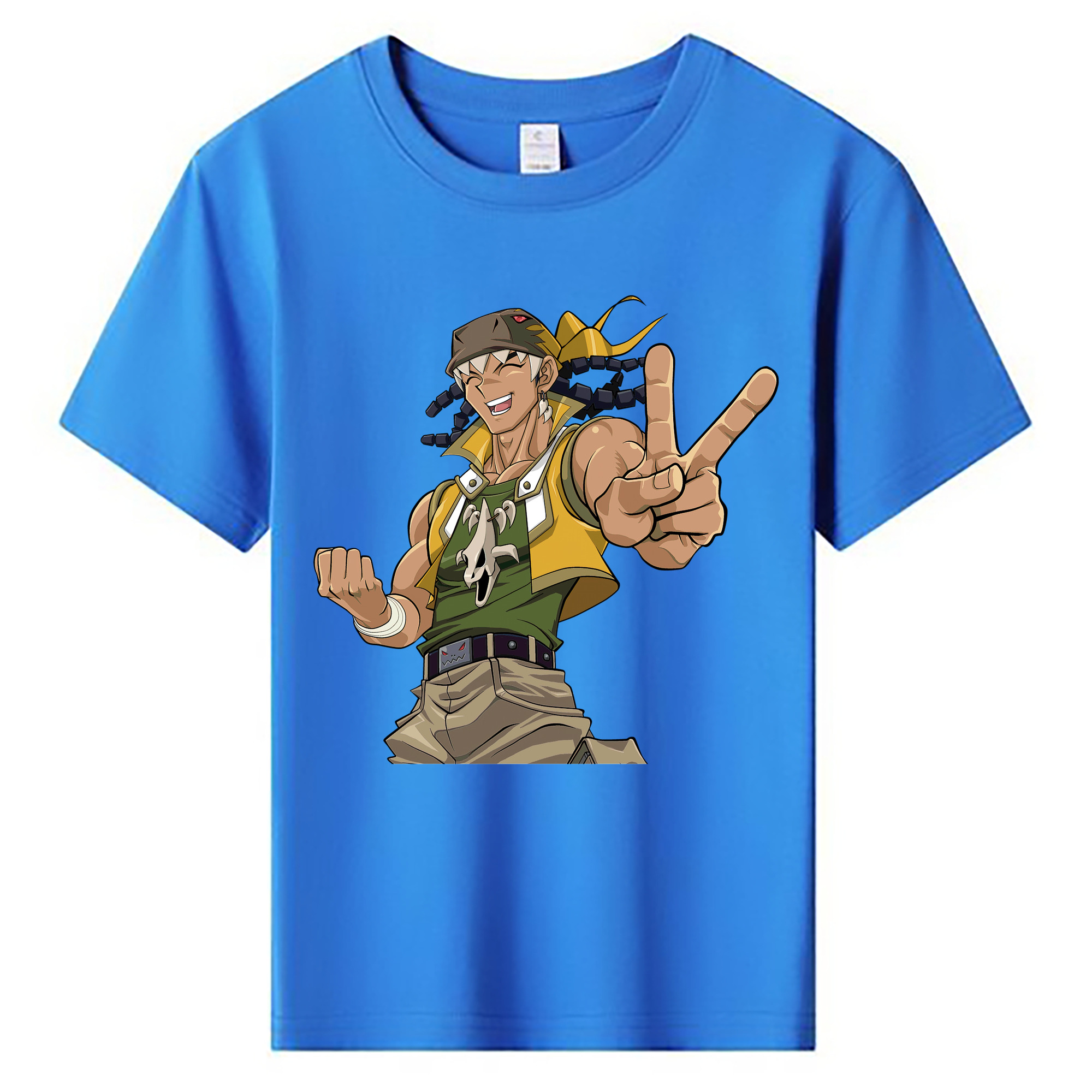 （画像用） 遊☆戯☆王 Yu-Gi-Oh! 綿100％キッズTシャツ（フロントプリント）